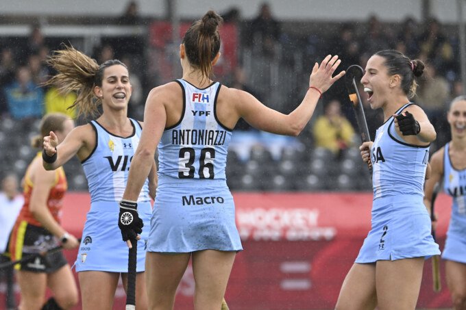 Australia v Argentina – FIH Women Hockey Pro League 2024