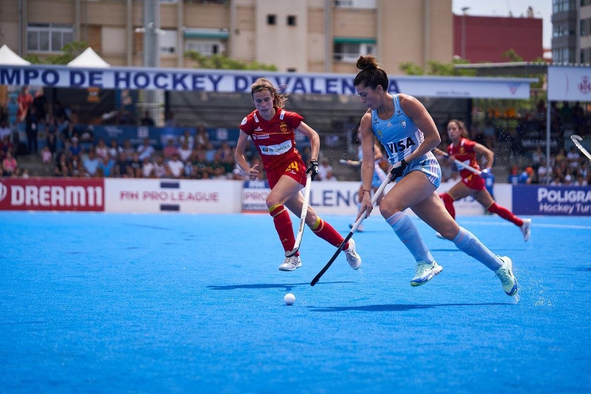 Argentina y España en el Polideportivo Beteró.